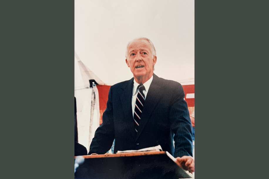 Harold Clapp, one of the city’s most respected auctioneers
Source: Warwick Anderson personal collection