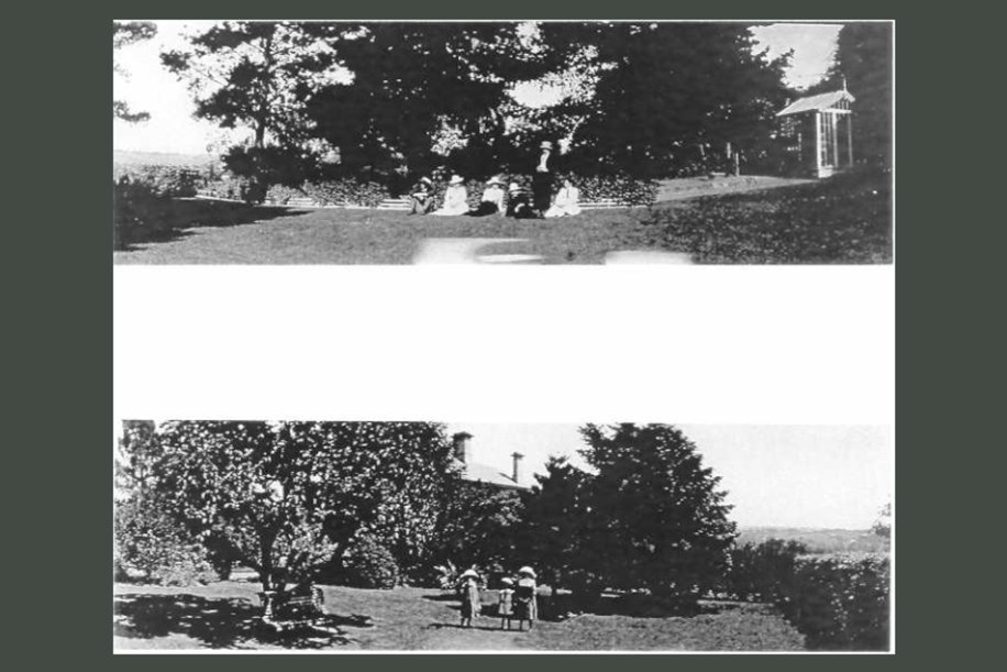The McArthur family in the garden of the mansion Metford, later renamed Kyeamba, c1900
Source: Stonnington History Centre, Malvern Collections, City of Stonnington