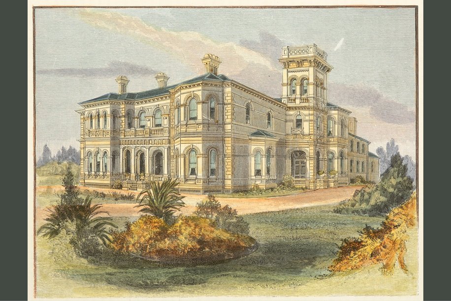 'Wombalano,' the Toorak estate where future Australian Prime Minister Stanley Bruce grew up
Source: George Rossi Ashton (1857-1942), Public domain, via Wikimedia Commons